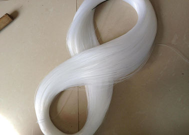 China Fio branco de Hank, linha uso da pesca comercial do fio do monofilamento do nylon de 0.08MM fornecedor